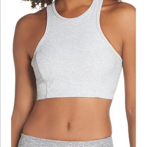 Outdoor voices heathered grey Athena top M